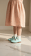 Girls Sky Blue Casual Pumps KD2641