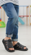 Boys Black Formal Slipper KD2661