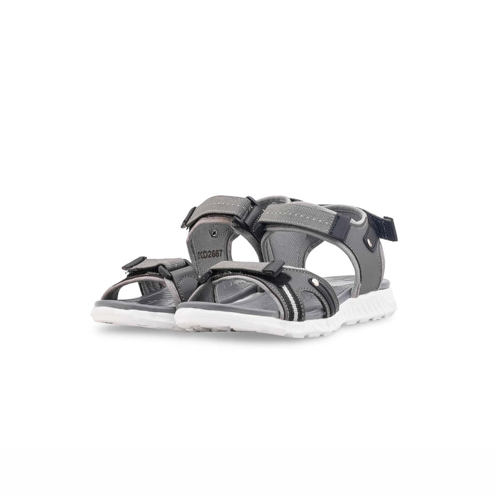 Boys Grey Casual Sandal KD2667