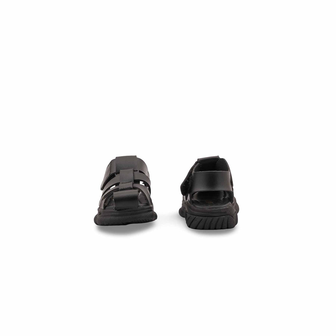 Boys Black Formal Sandal KD2677