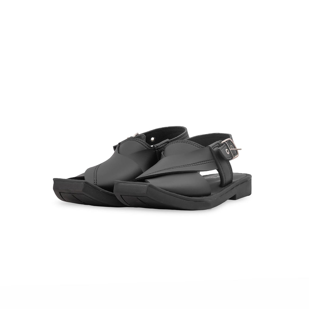 Boys Mustard Peshawari Chappal KD2678