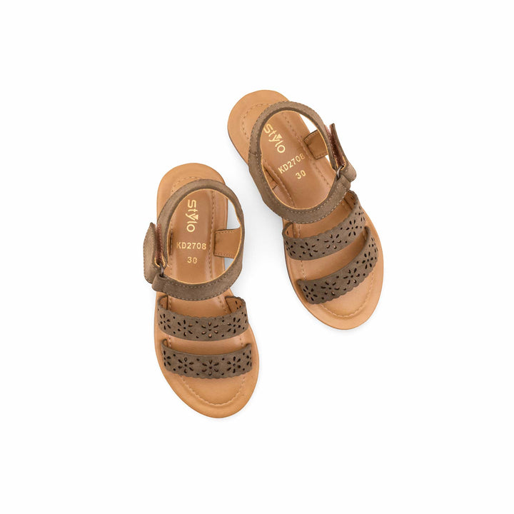 Girls Mehndi Casual Sandal KD2708