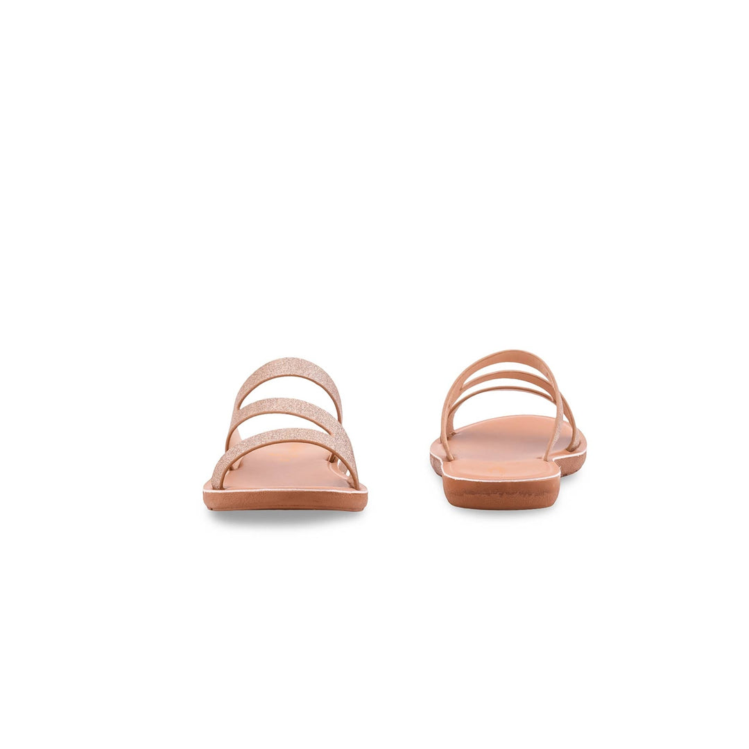 Girls Brown Casual Slipper KD2761
