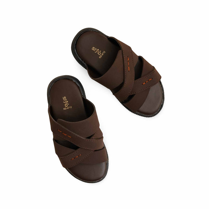 Brown Casual Slipper KD4712