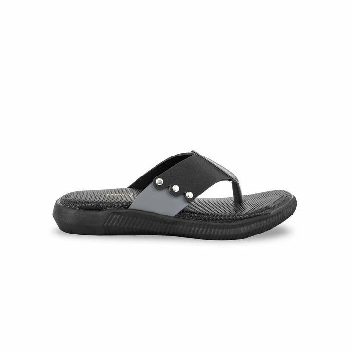 Boys Grey Casual Slipper KD4713