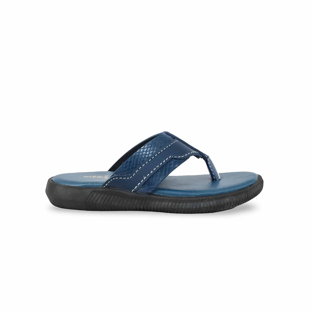 Boys Navy Casual Slipper KD4714