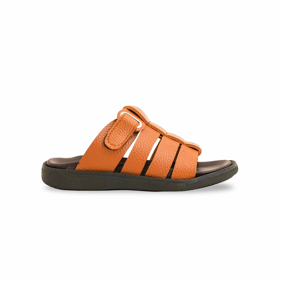 Boys Mustard Formal Slipper KD4715