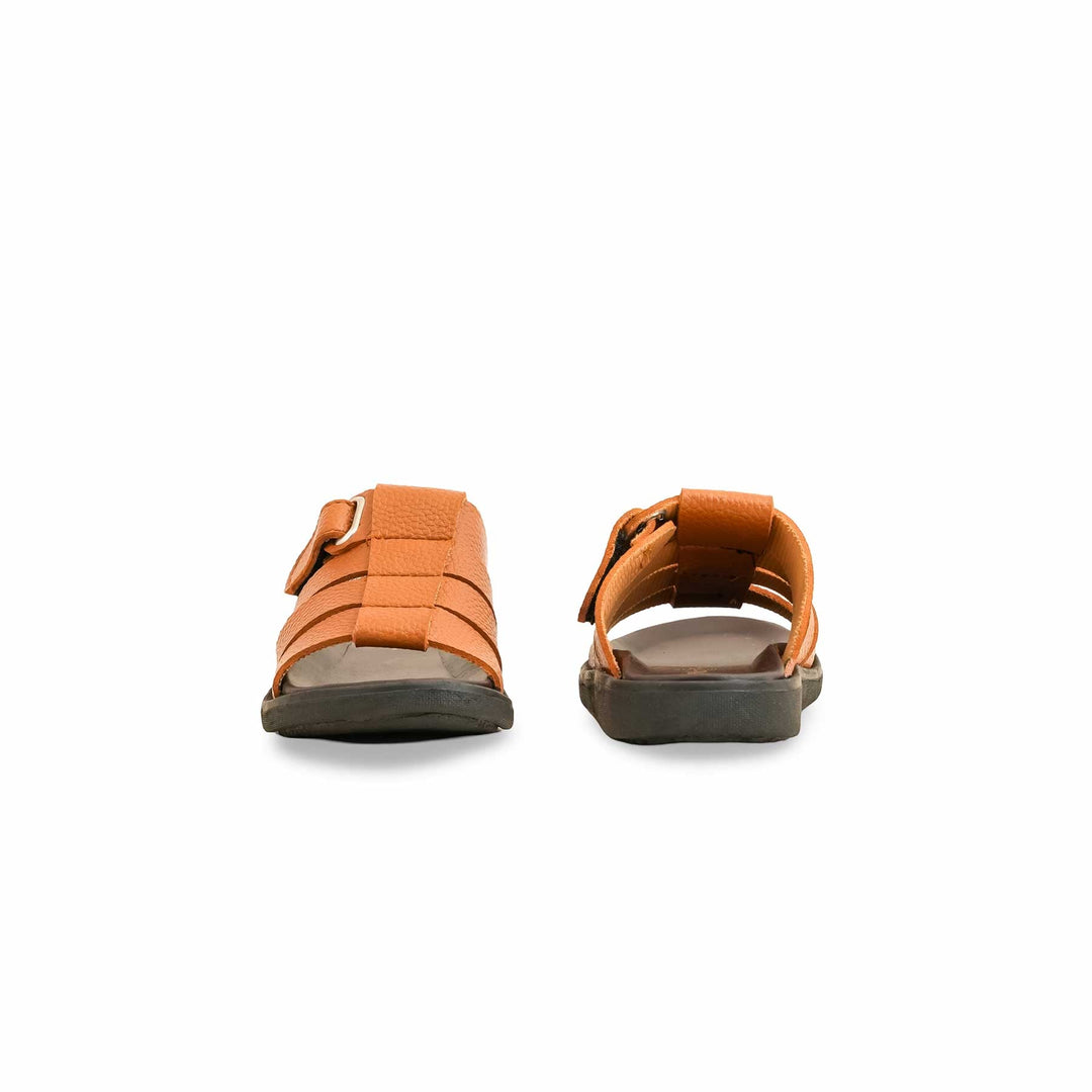 Boys Mustard Formal Slipper KD4715