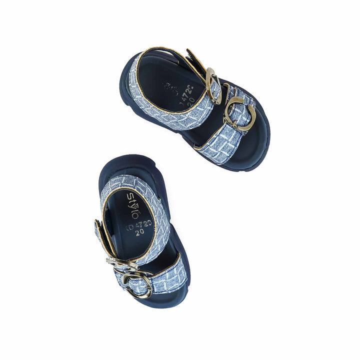 Boys Denim Formal Sandal KD4720