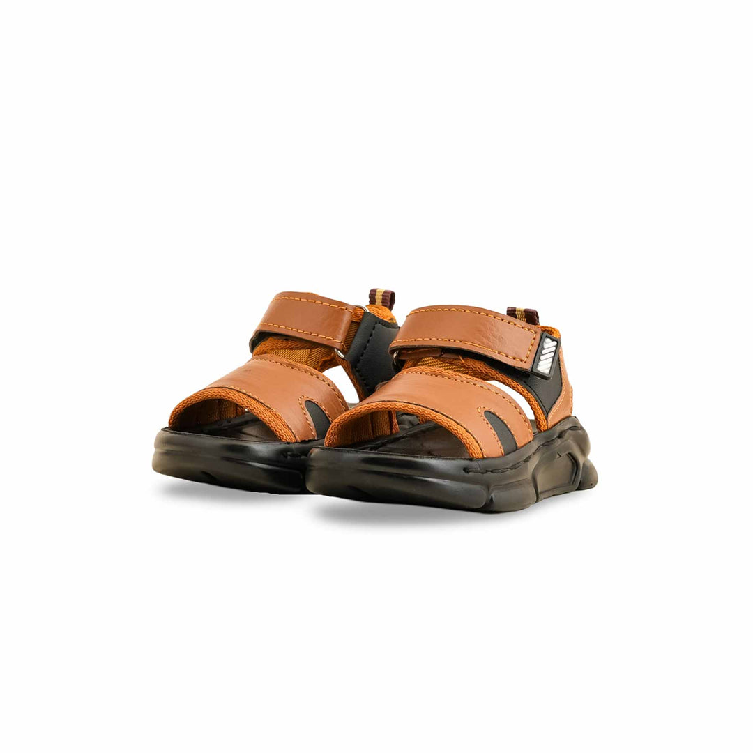 Boys Brown Casual Sandal KD4727