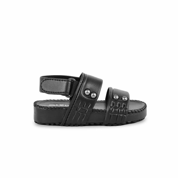 Boys Black Formal Sandal KD4728