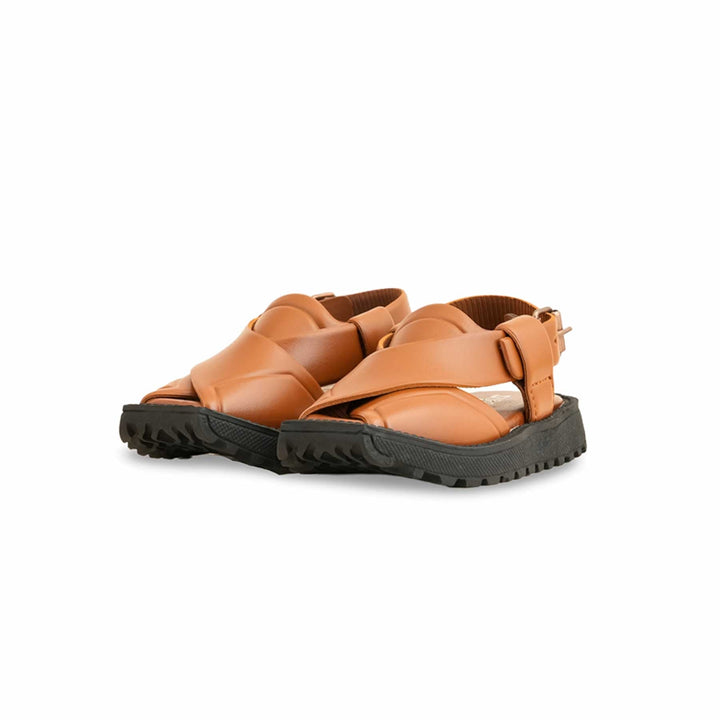 Boys Mustard Peshawari Chappal KD4731