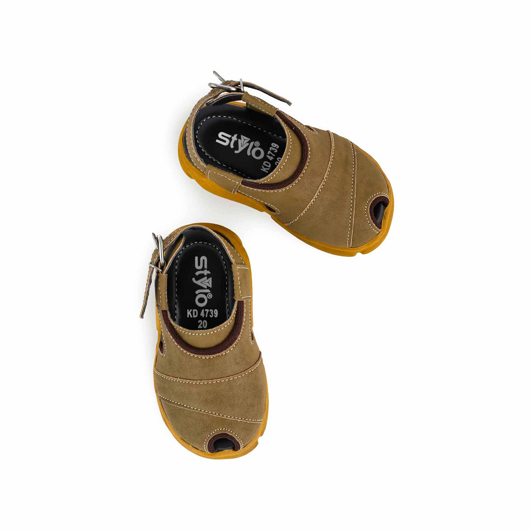 Boys Camel Peshawari Chappal KD4739