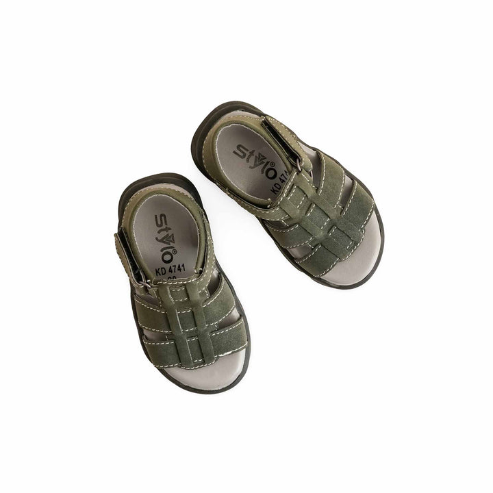 Boys Black Formal Sandal KD4741