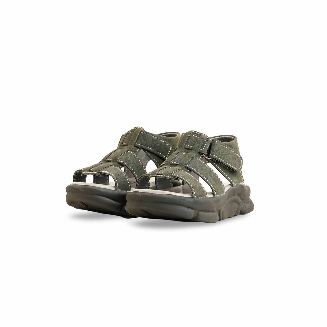 Boys Black Formal Sandal KD4741
