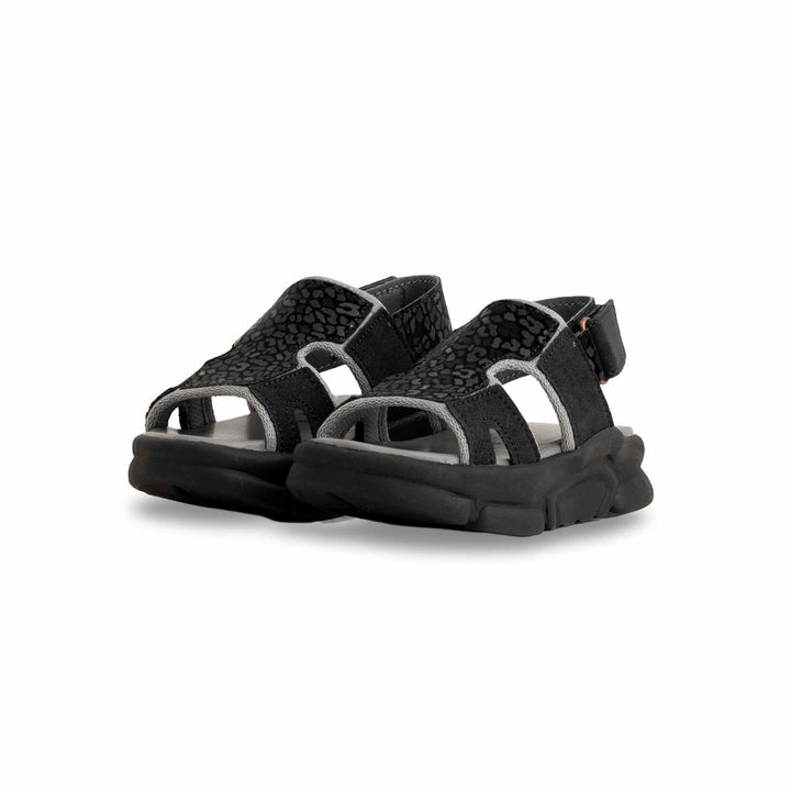 Boys Black Formal Sandal KD4746