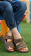 Boys Brown Formal Sandal KD4749