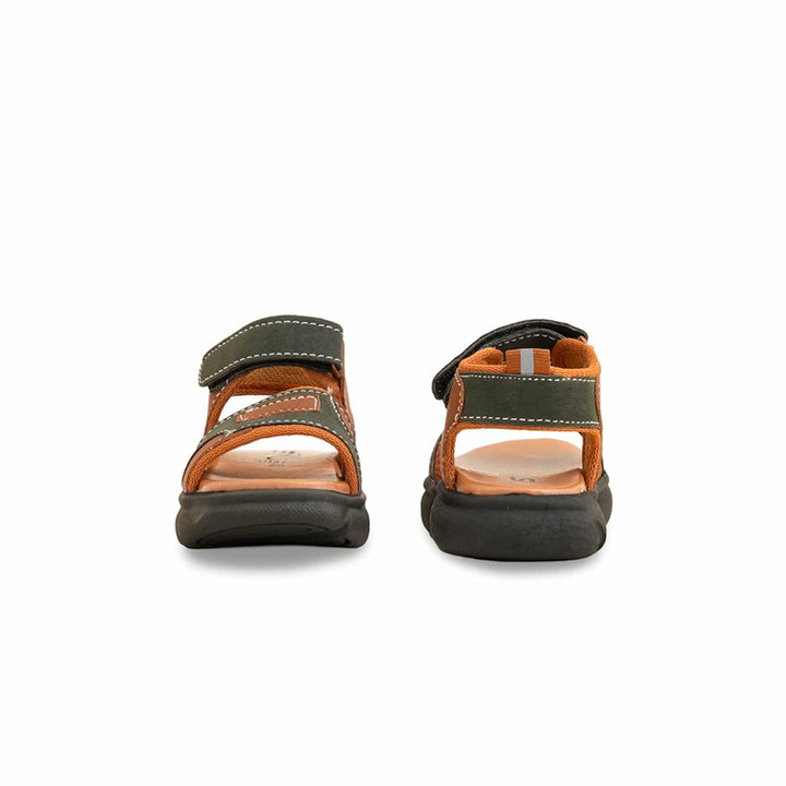 Boys Brown Formal Sandal KD4749