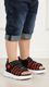 Boys Black Casual Sandal KD4754