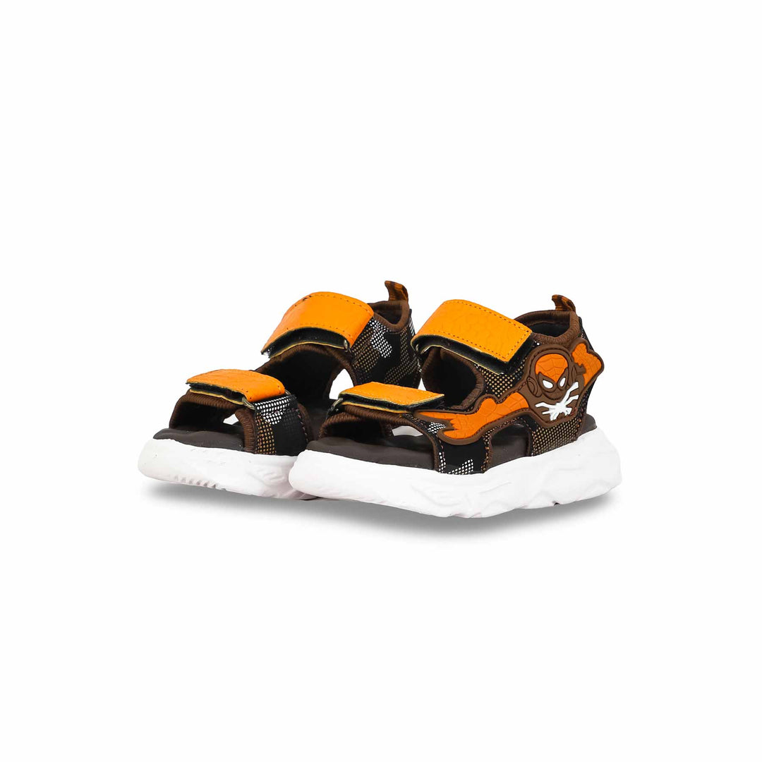 Boys Brown Casual Sandal KD4757