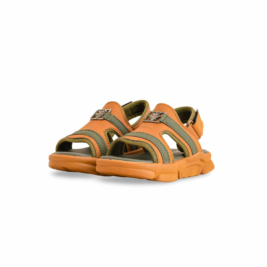 Boys Mustard Formal Sandal KD4781