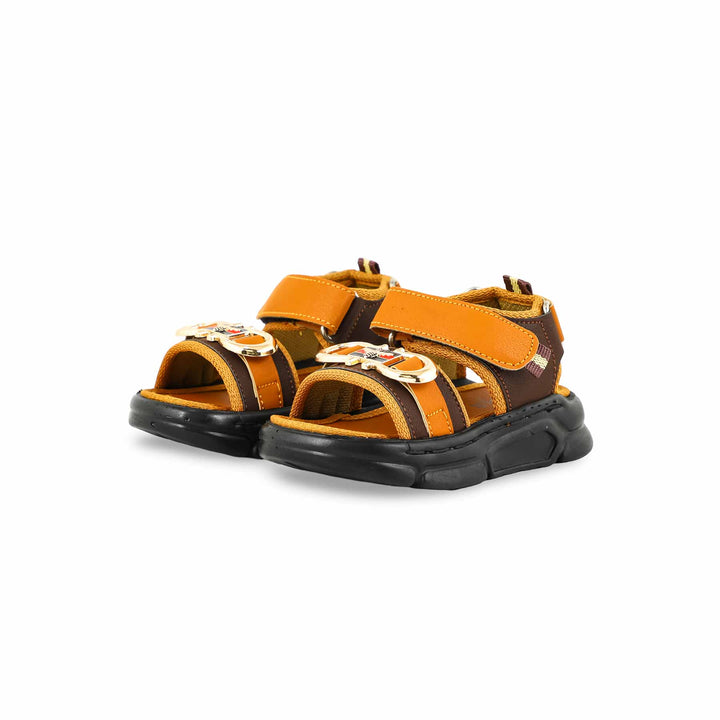 Boys Mustard Formal Sandal KD4784