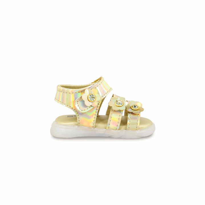 Babies Golden Casual Sandal KD4802