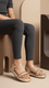Girls Golden Fancy Sandal KD4806