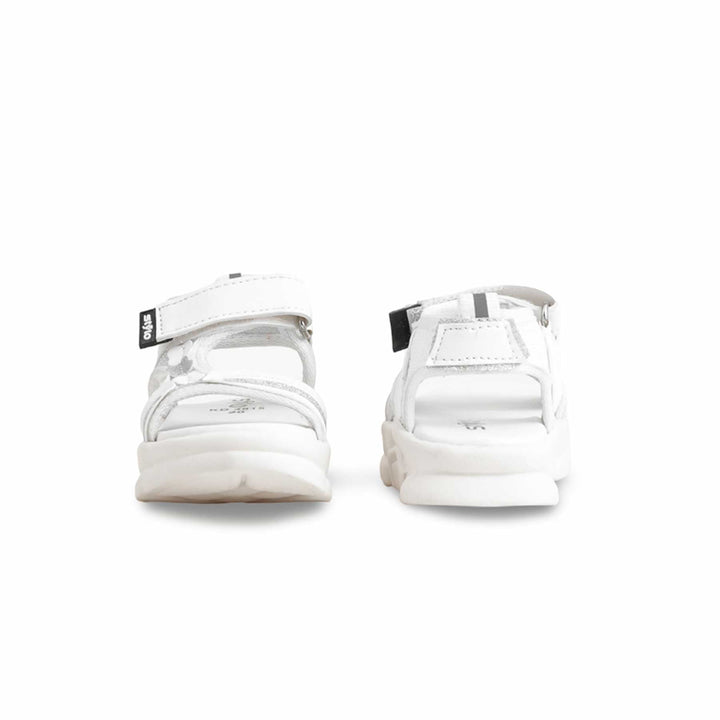 Girls White Casual Sandal KD4815