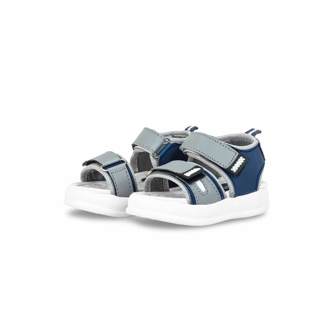 Babies Grey Casual Sandal KD4827