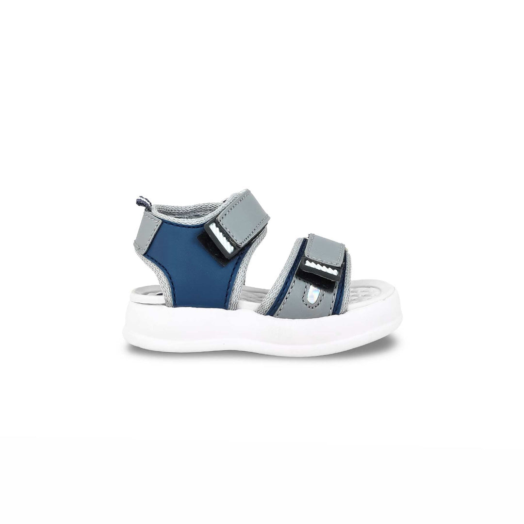 Babies Grey Casual Sandal KD4827