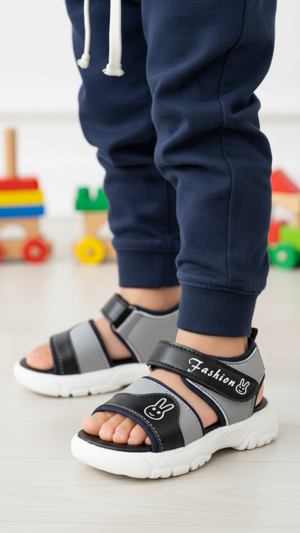 Babies Black Casual Sandal KD4851