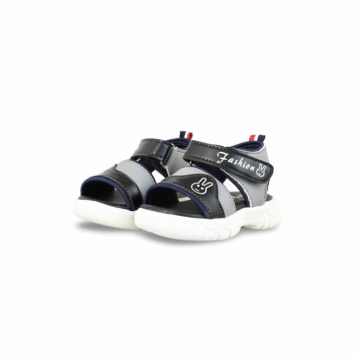 Babies Black Casual Sandal KD4851