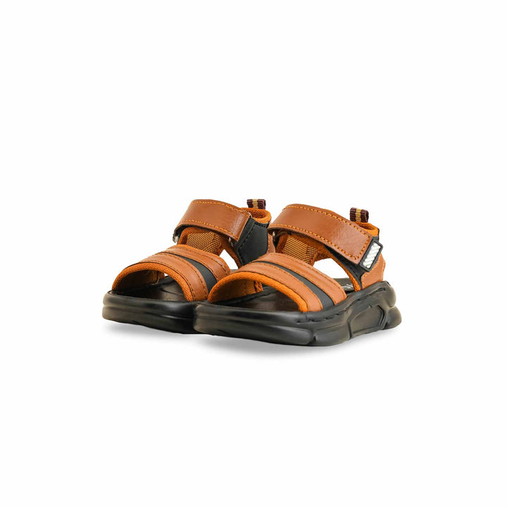 Boys Brown Formal Sandal KD4858