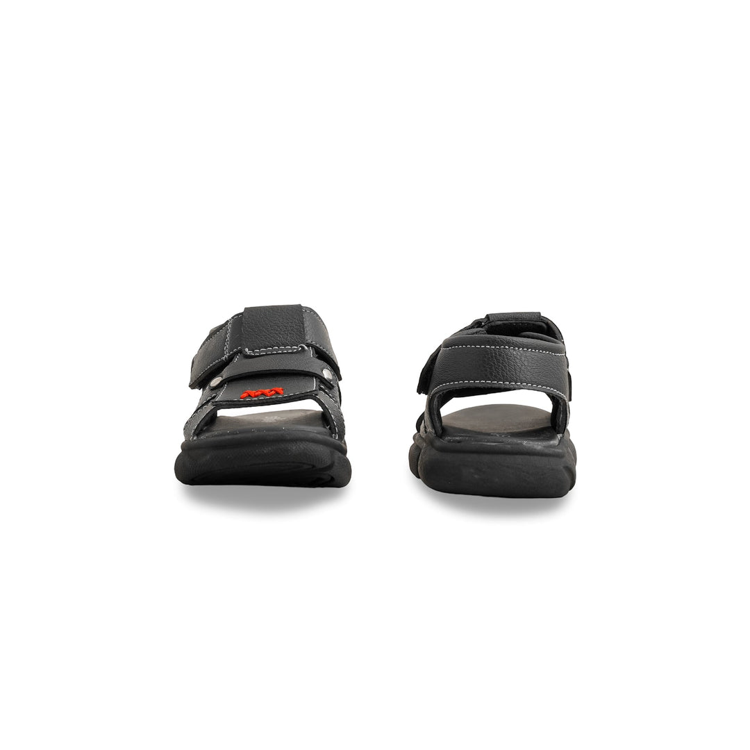 Boys Black Formal Sandal KD4863