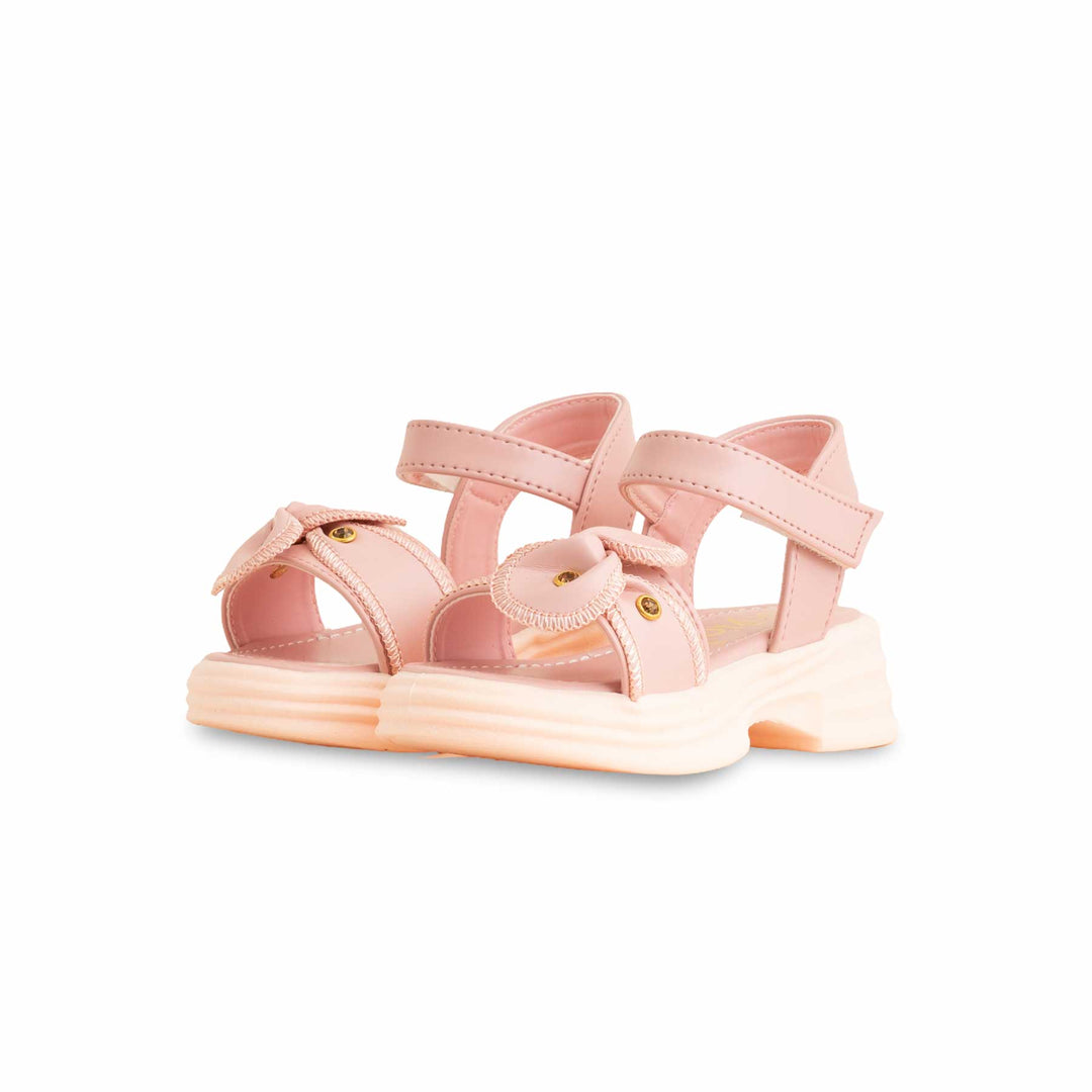 Girls Pink Formal Sandal KD4870