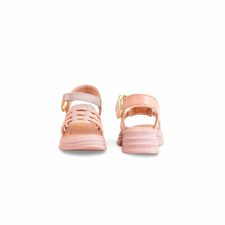 Girls Beige Formal Sandal KD4871