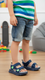 Boys Navy Casual Sandal KD4878
