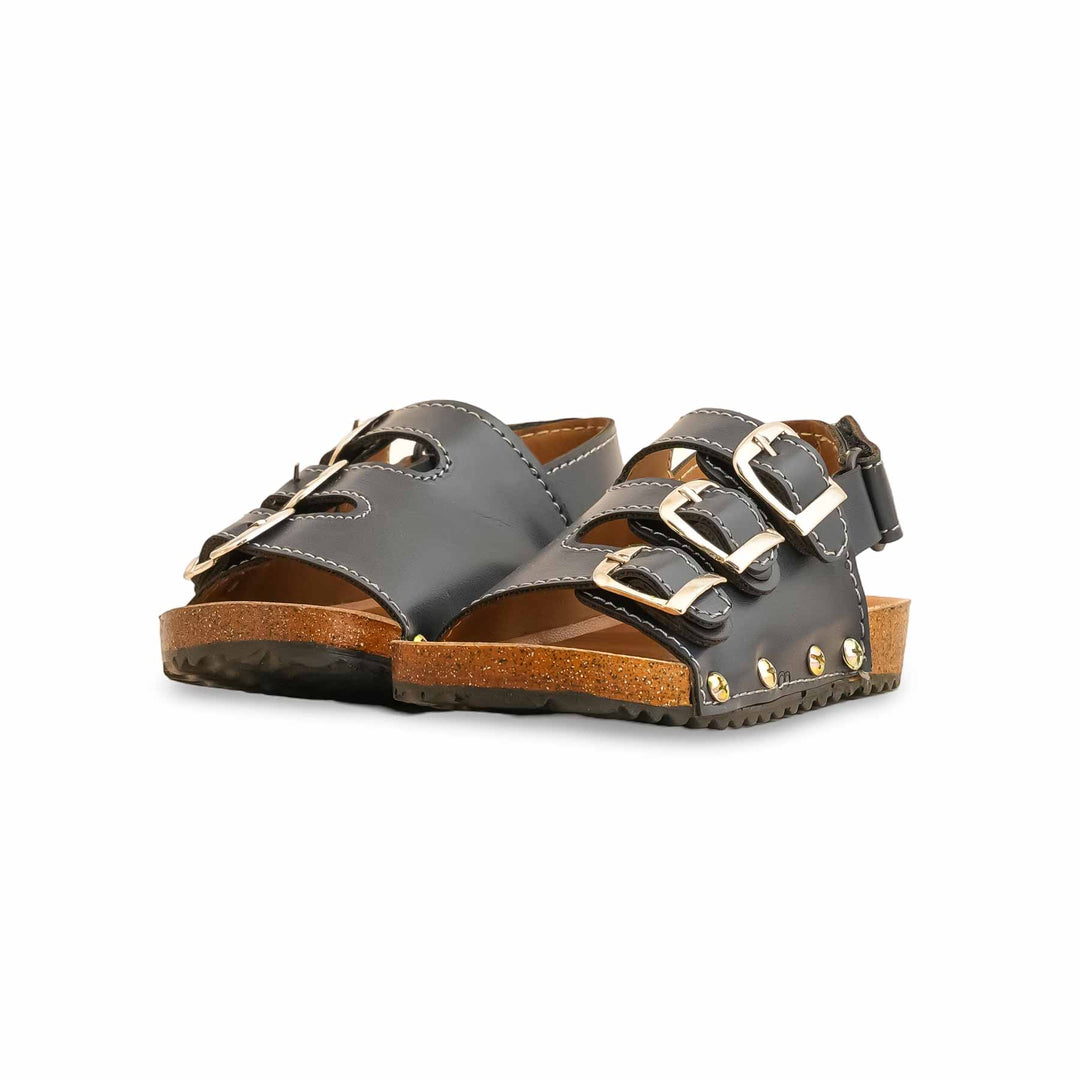 Boys Navy Formal Sandal KD4887
