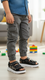 صندل أسود كاجوال للأولاد KD4895