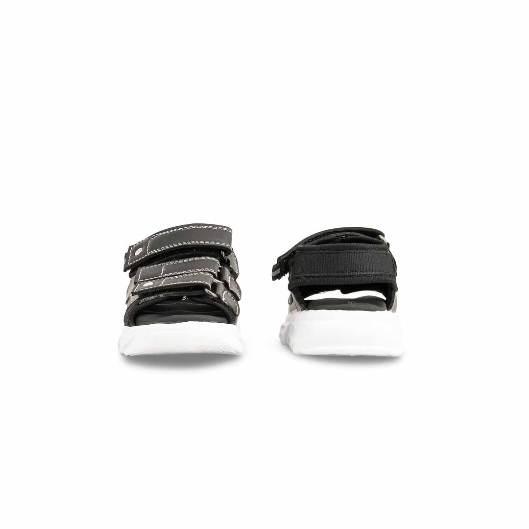 Boys Black Casual Sandal KD4895
