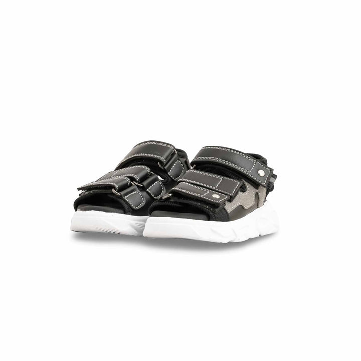 Boys Black Casual Sandal KD4895