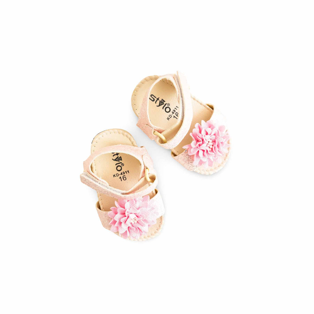 Babies Pink Formal Sandal KD4911