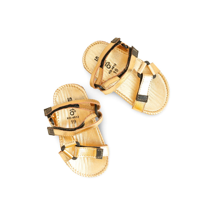 Babies Golden Casual Sandal KD4912