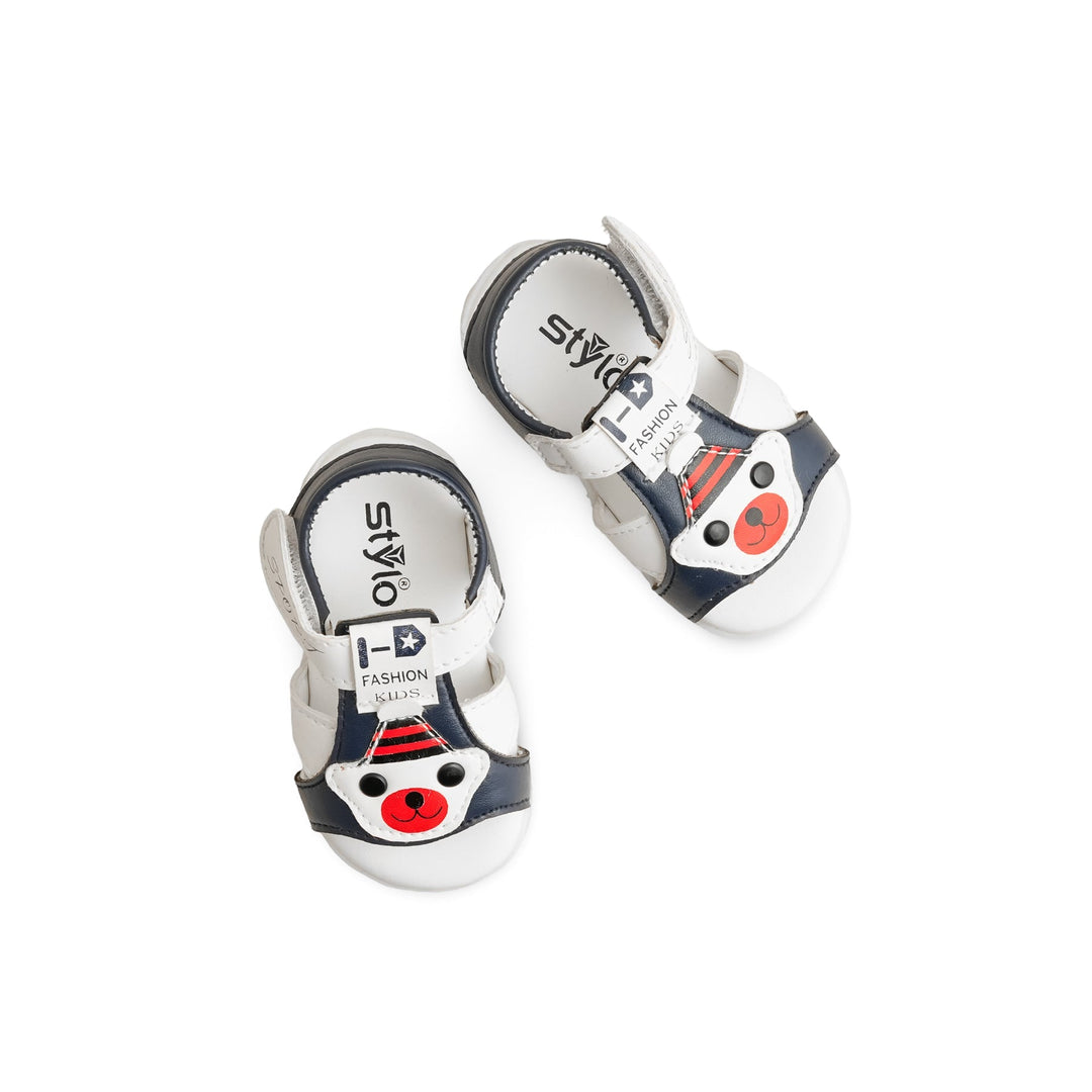 Babies White Casual Sandal KD4918