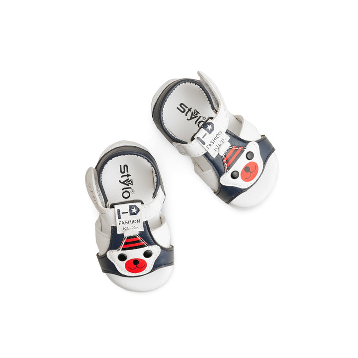 Babies White Casual Sandal KD4918