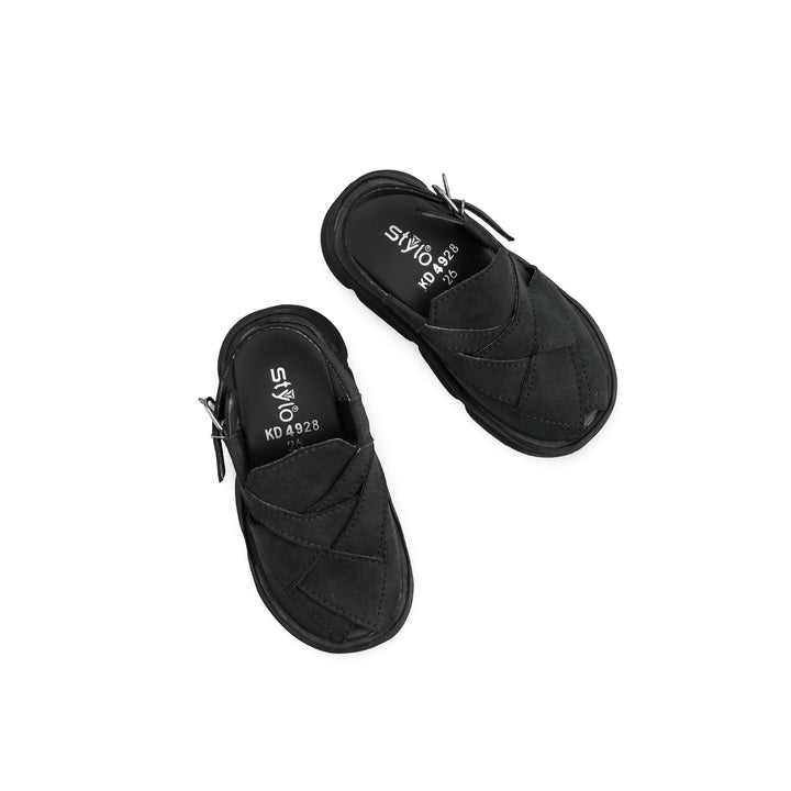 Boys Navy Peshawari Chappal KD4928