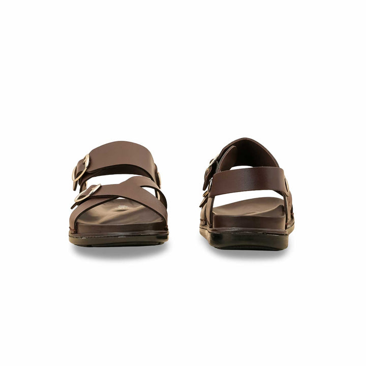 Boys Brown Formal Sandal KD4931