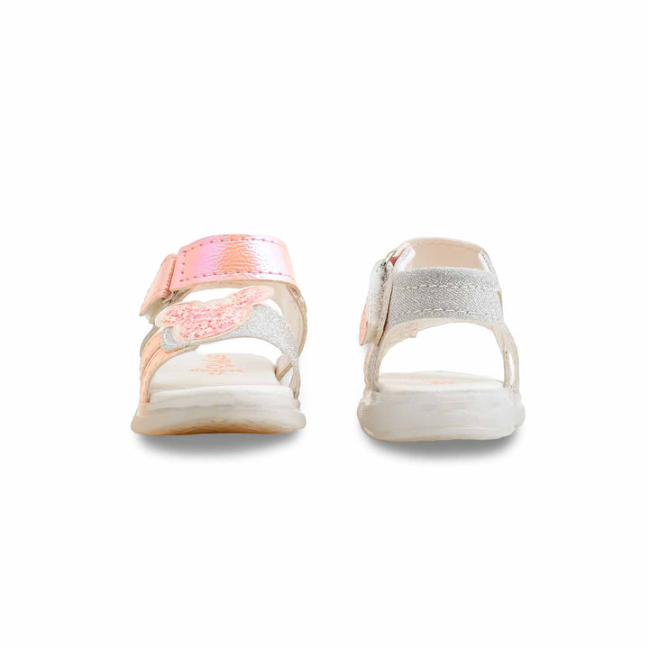 Girls Pink Casual Sandal KD4935