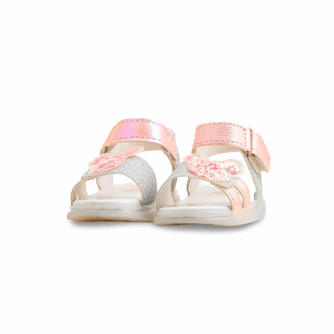 Girls Pink Casual Sandal KD4935